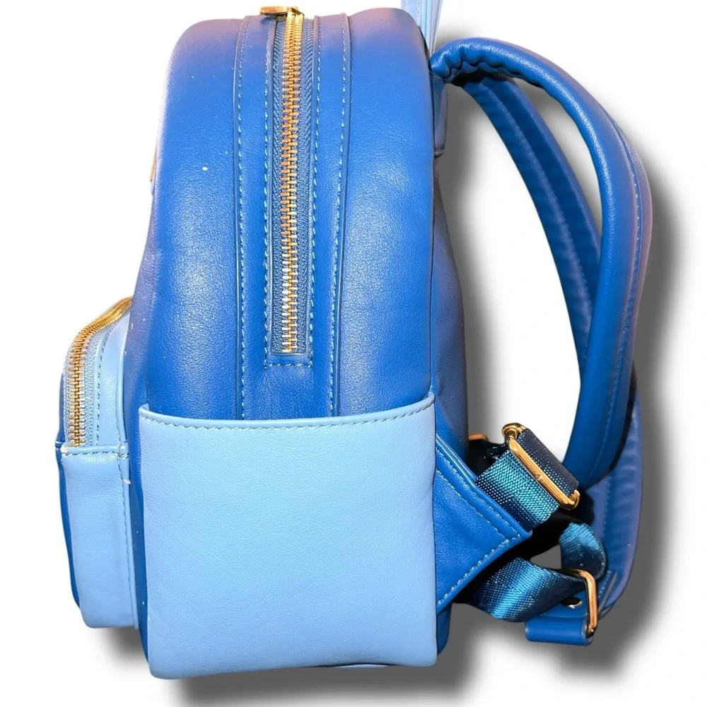 DISNEY Loungefly Mini Backpack Lilo Stitch Lanterns Night Sky‎ Clouds
